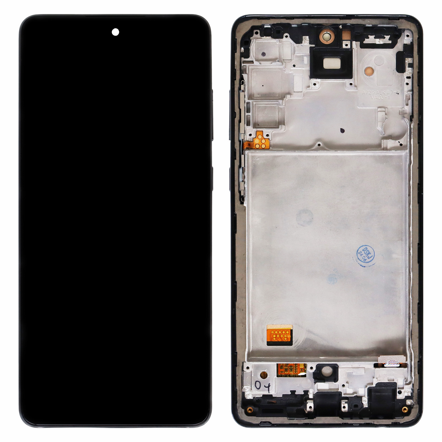 Samsung Galaxy A72 A725 Incell LCD Display With Frame (Black)