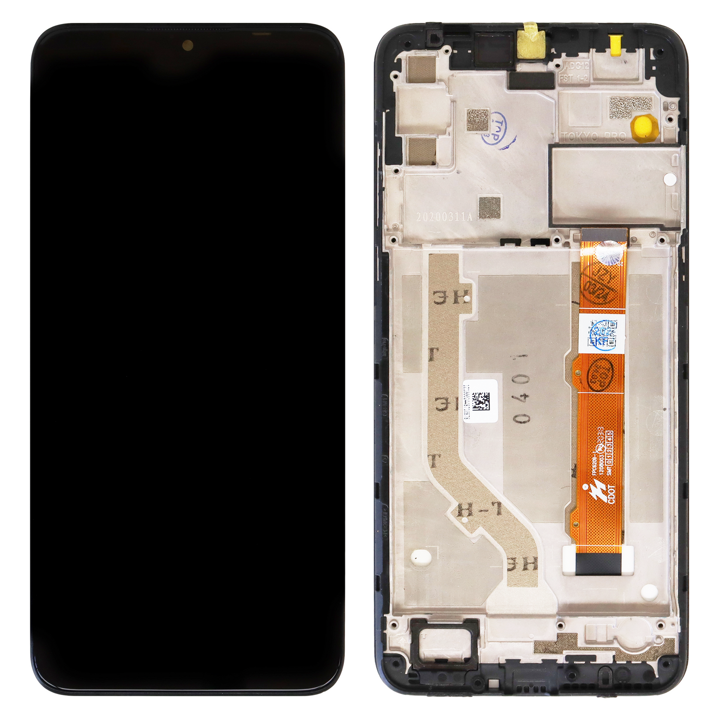 Alcatel 1S 2020 5028D 5028Y 5028U 5028A Replacement LCD Display Digitizer +Frame