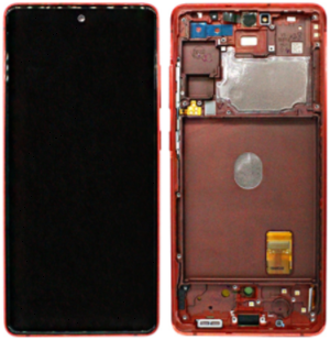 Samsung Galaxy S20 FE 5G (G781) OLED Display - Cloud Red (Genuine Service Pack)