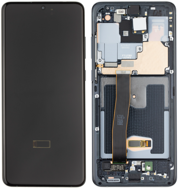 Samsung Galaxy S20 Ultra (G988) OLED Display - Cosmic Black (Genuine Service Pack)
