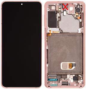 Samsung Galaxy S21 (G991) OLED Display - Phantom Pink (Genuine Service Pack)