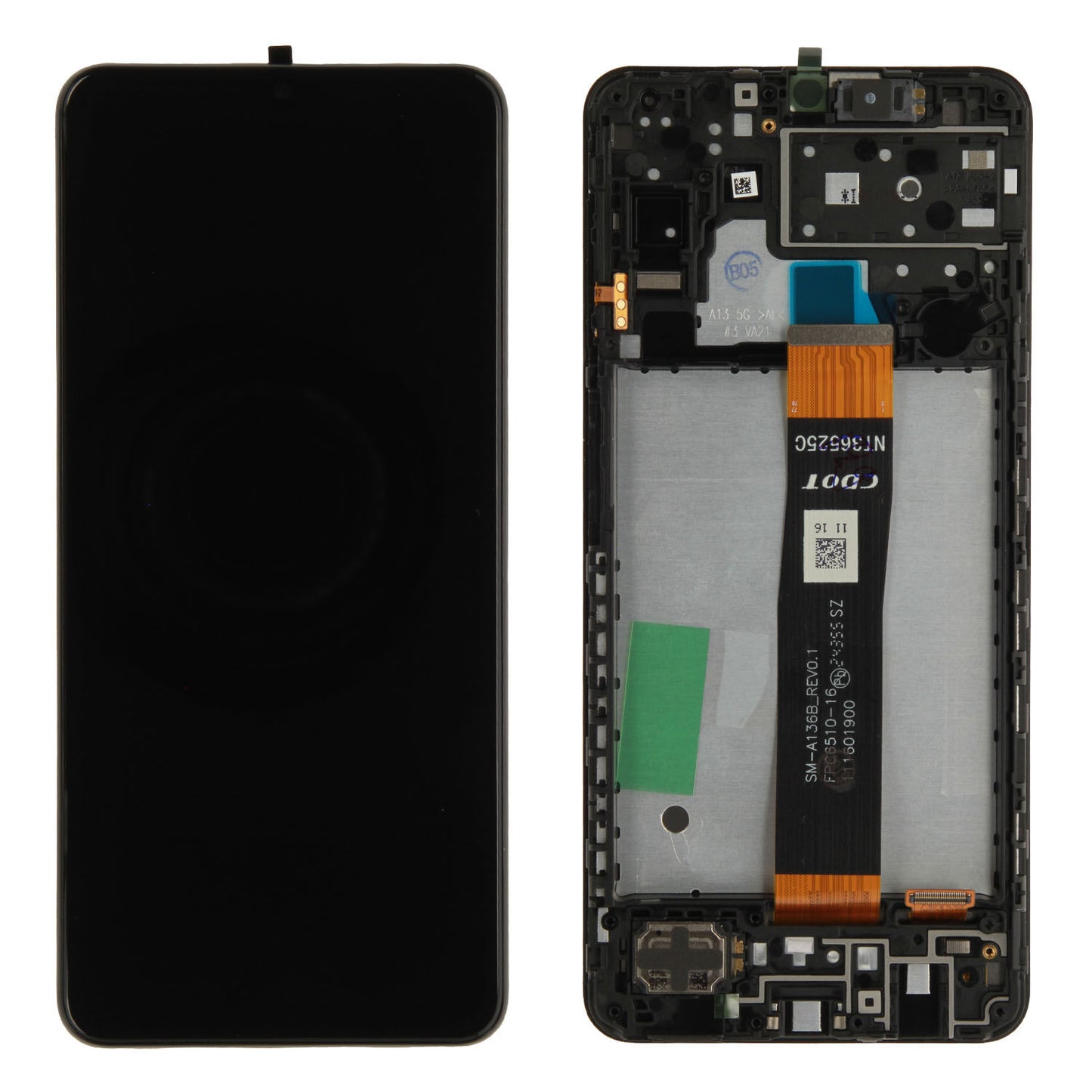 Samsung Galaxy A13 (5G) (SM-A136) LCD Display - Black (Genuine Service Pack)