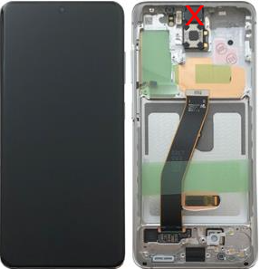 Samsung Galaxy S20 (G980/G981) OLED Display - Cloud White (Genuine Service Pack)