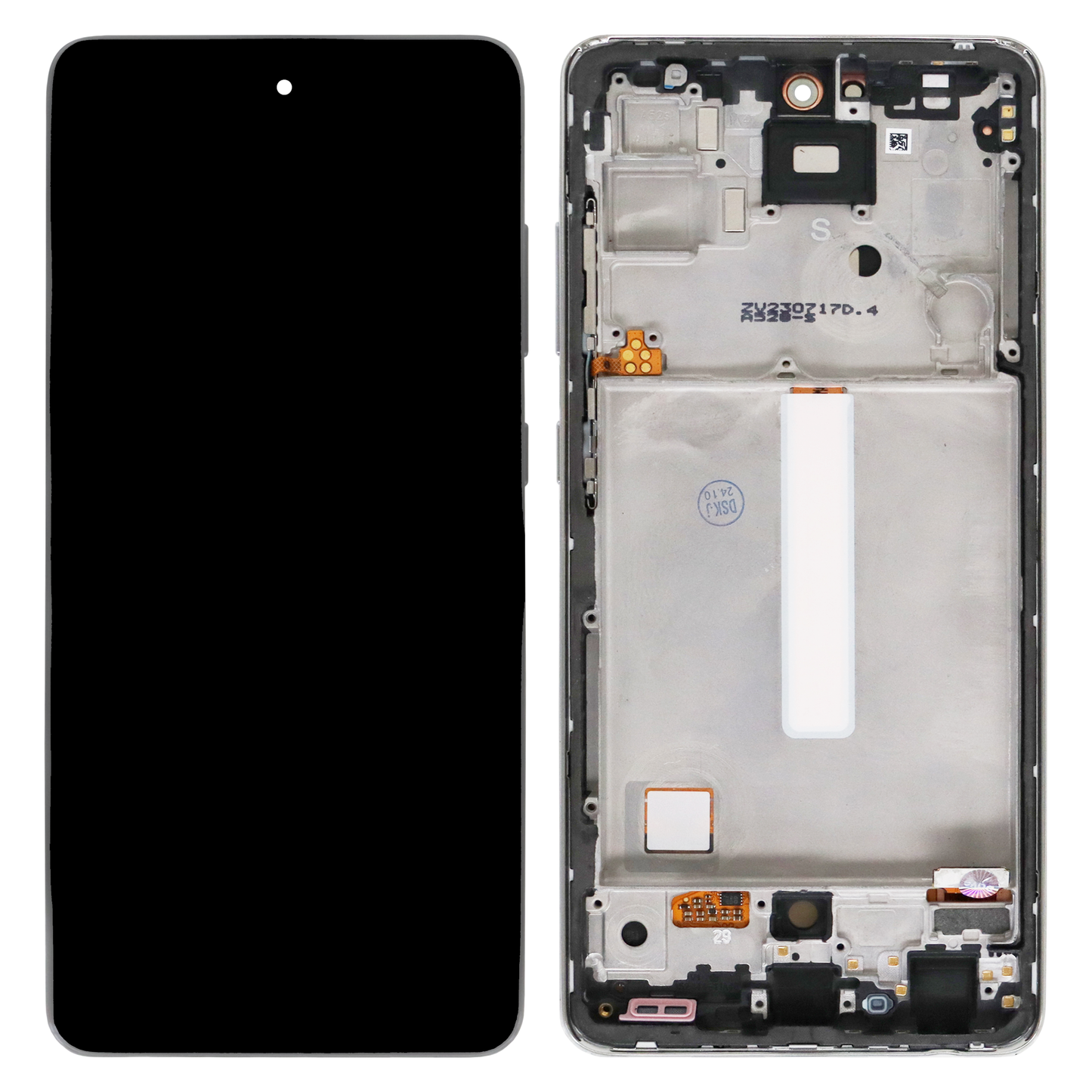 Samsung Galaxy A52 (SM-A525/SM-A526) / A52S (SM-A528) OLED Display (Refurbished) With Frame (White)