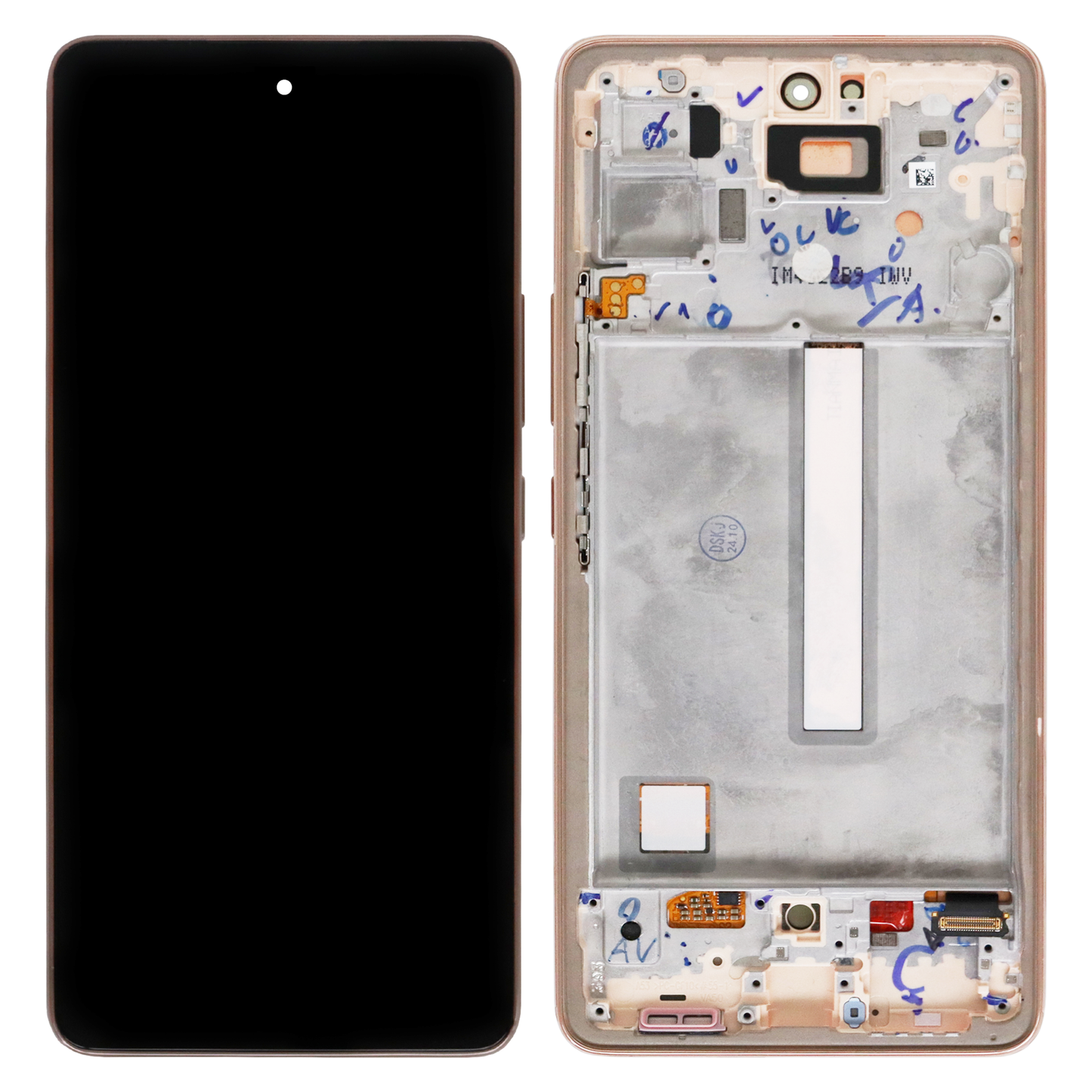 Samsung Galaxy A53 5G (SM-A536) OLED Display (Refurbished) With Frame (Peach)