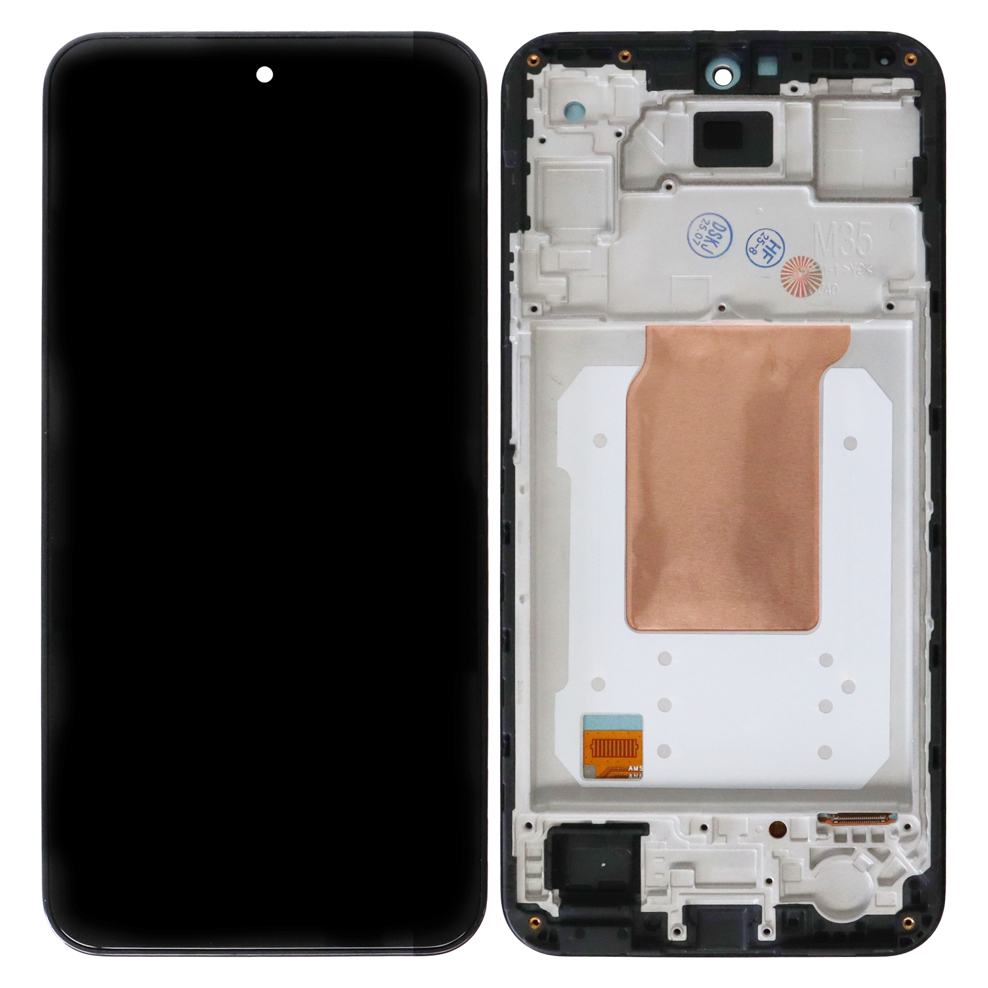 Samsung Galaxy M35 5G (SM-M356B) Incell LCD Display With Frame (Black)