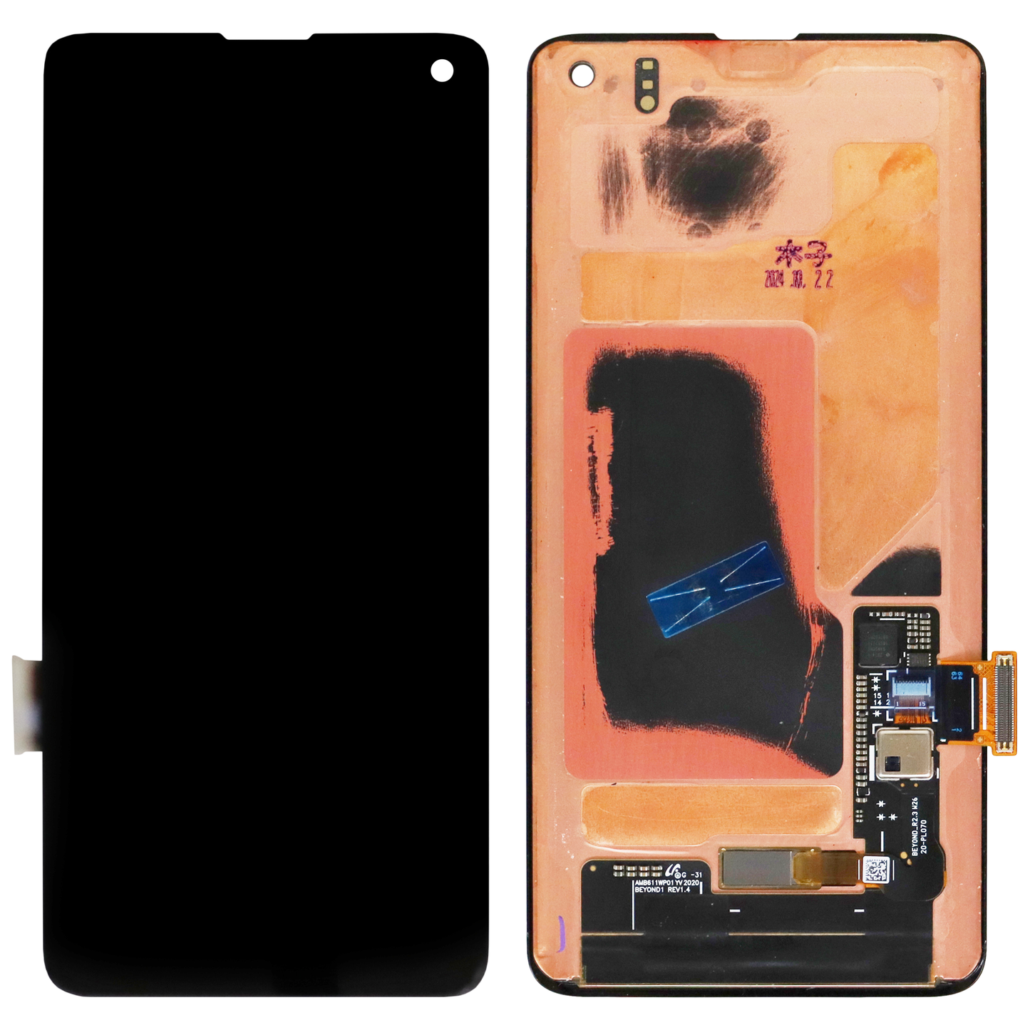 Samsung Galaxy S10 (SM-G973F, SM-G973F/DS) OLED Display (Refurbished)