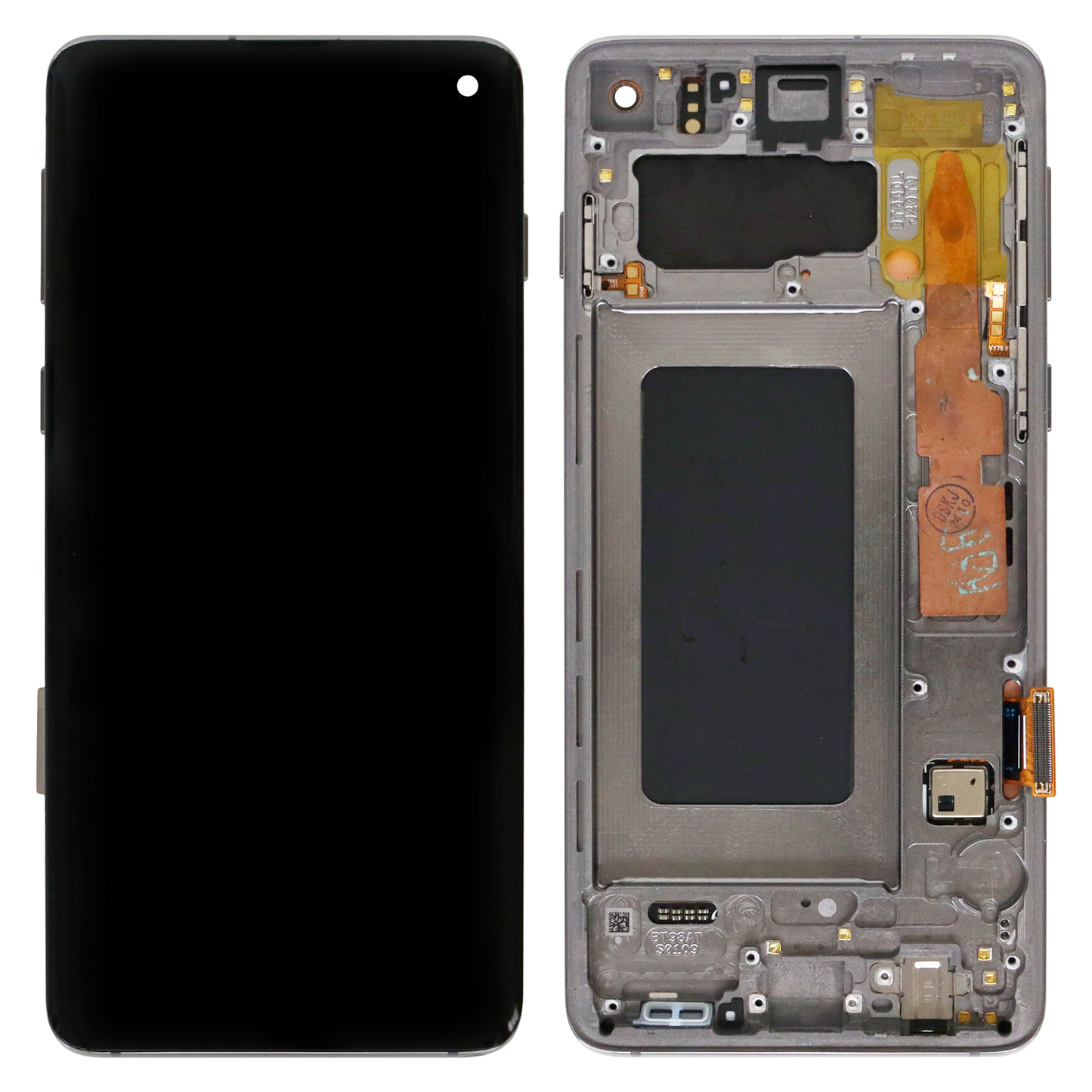 Samsung Galaxy S10 (SM-G973F, SM-G973F/DS) OLED Display with Frame (Refurbished)