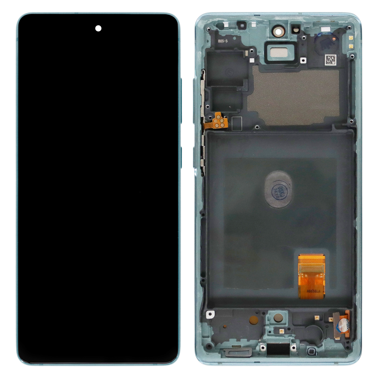 Samsung Galaxy S20 FE (SM-G780F, SM-G780F/DS) OLED Display with Mint Frame (Refurbished)