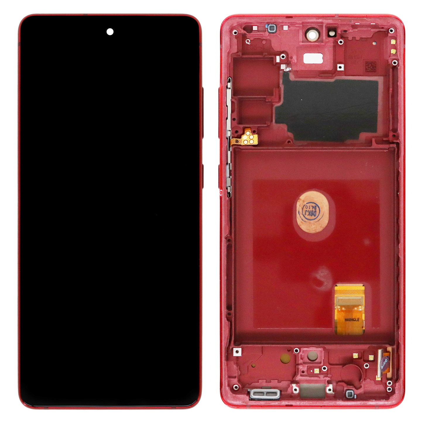 Samsung Galaxy S20 FE (SM-G780F, SM-G780F/DS) OLED Display with Red Frame (Refurbished)
