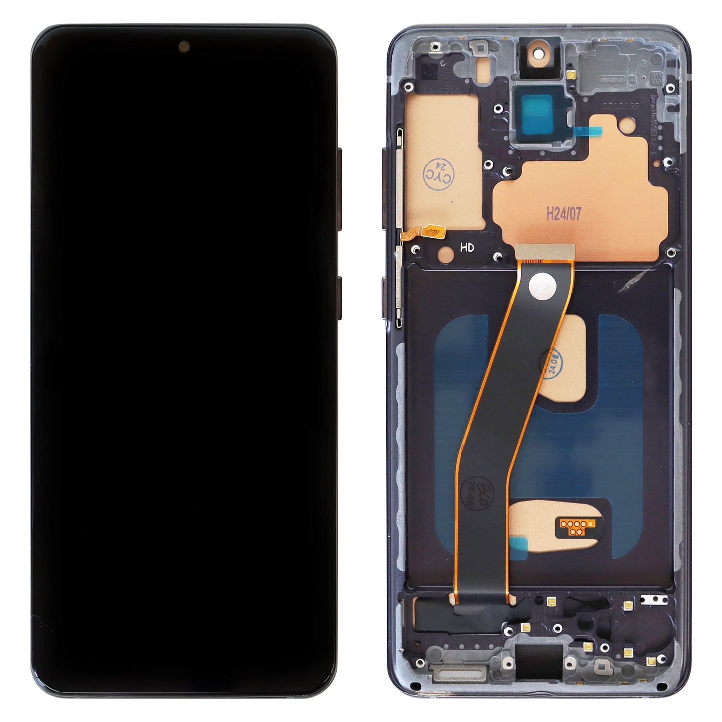 Samsung Galaxy S20 (SM-G980, SM-G981) Incell LCD Display With Frame (Black)