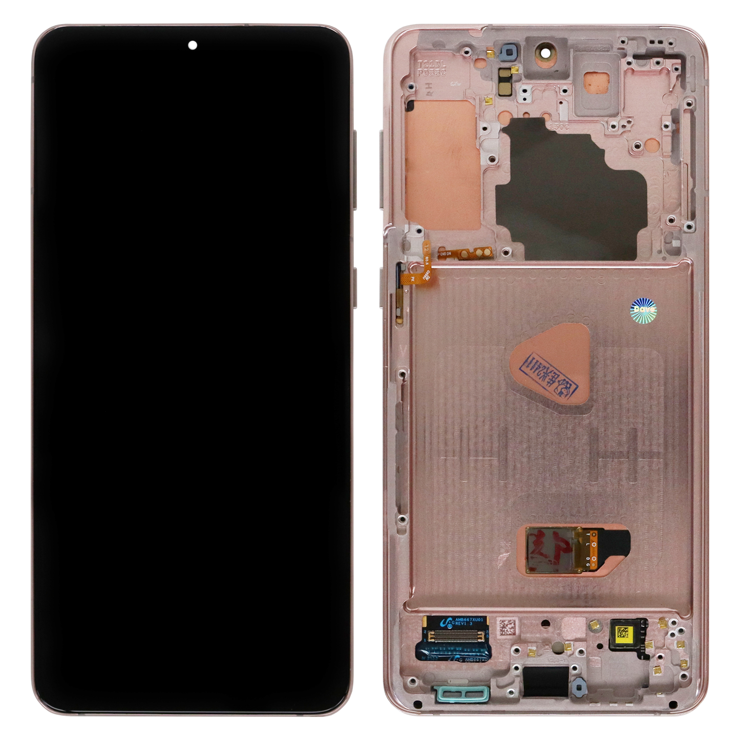 Samsung Galaxy S21 Plus (SM-G996B, SM-G996B/DS) OLED Display with Violet Frame (Refurbished)