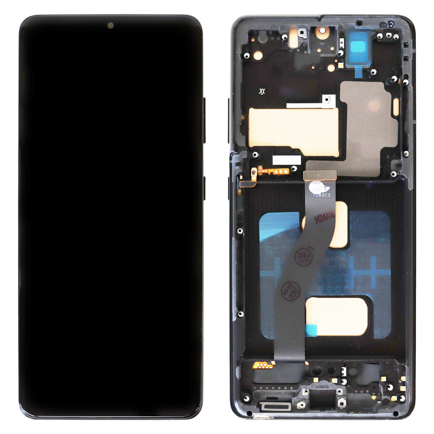 Samsung Galaxy S21 Ultra (SM-G998B, SM-G998U) Incell LCD Display With Frame (Black)