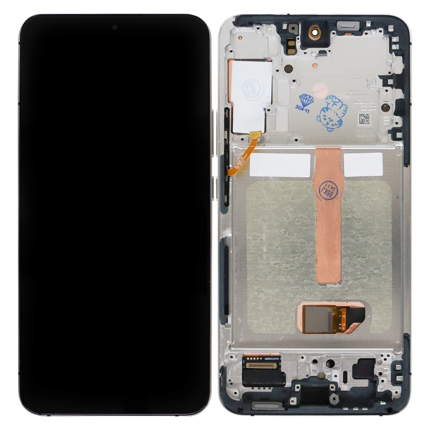 Samsung Galaxy S22+ (SM-S906B) OLED Display With Frame (White)