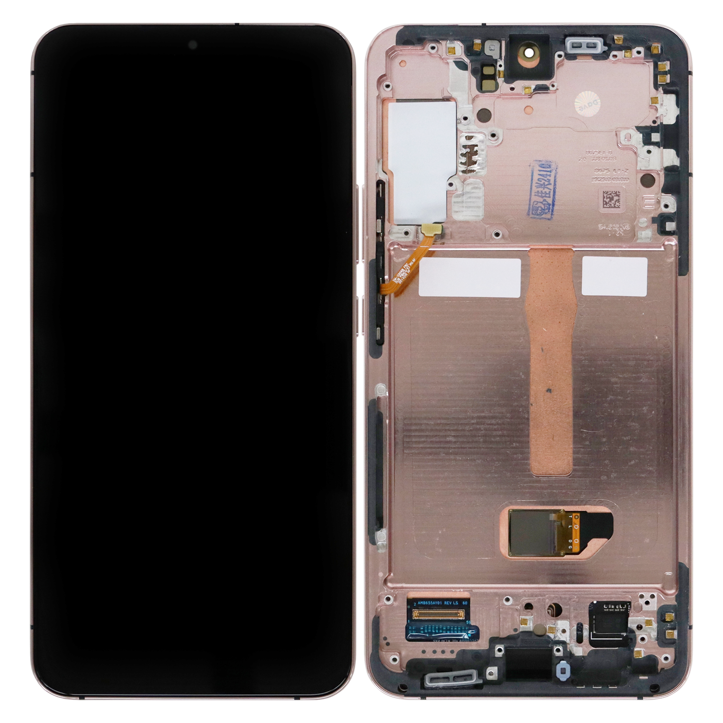 Samsung Galaxy S22 Plus (SM-S906B, SM-S906B/DS) OLED Display with Violet Frame (Refurbished)
