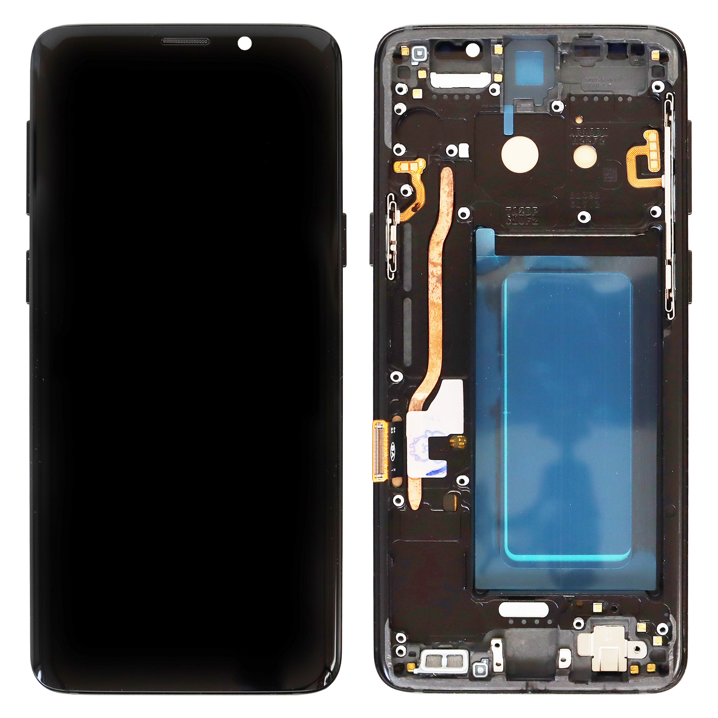 Samsung Galaxy S9 (SM-G960F, SM-G960U) OLED Display With Frame (Black)