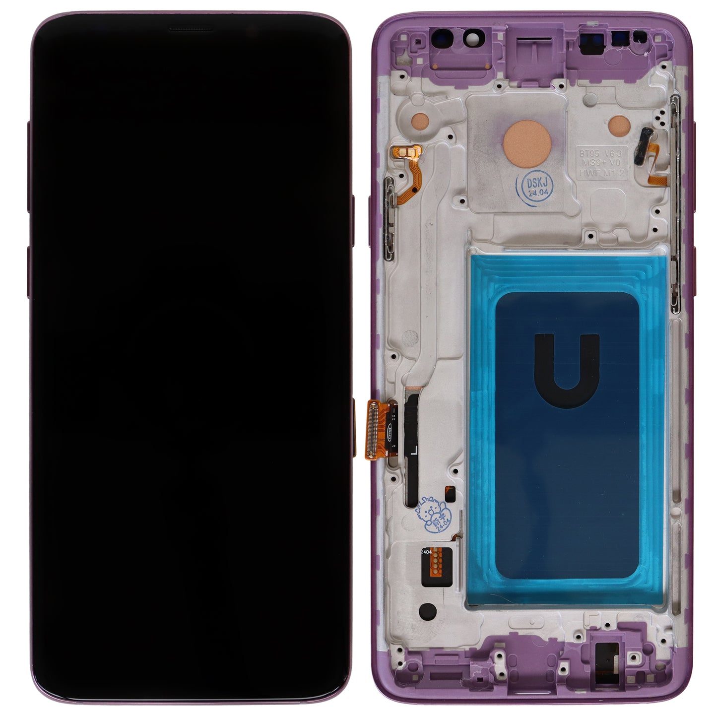 Samsung Galaxy S9 Plus G965 Incell LCD Display With Frame (Purple)