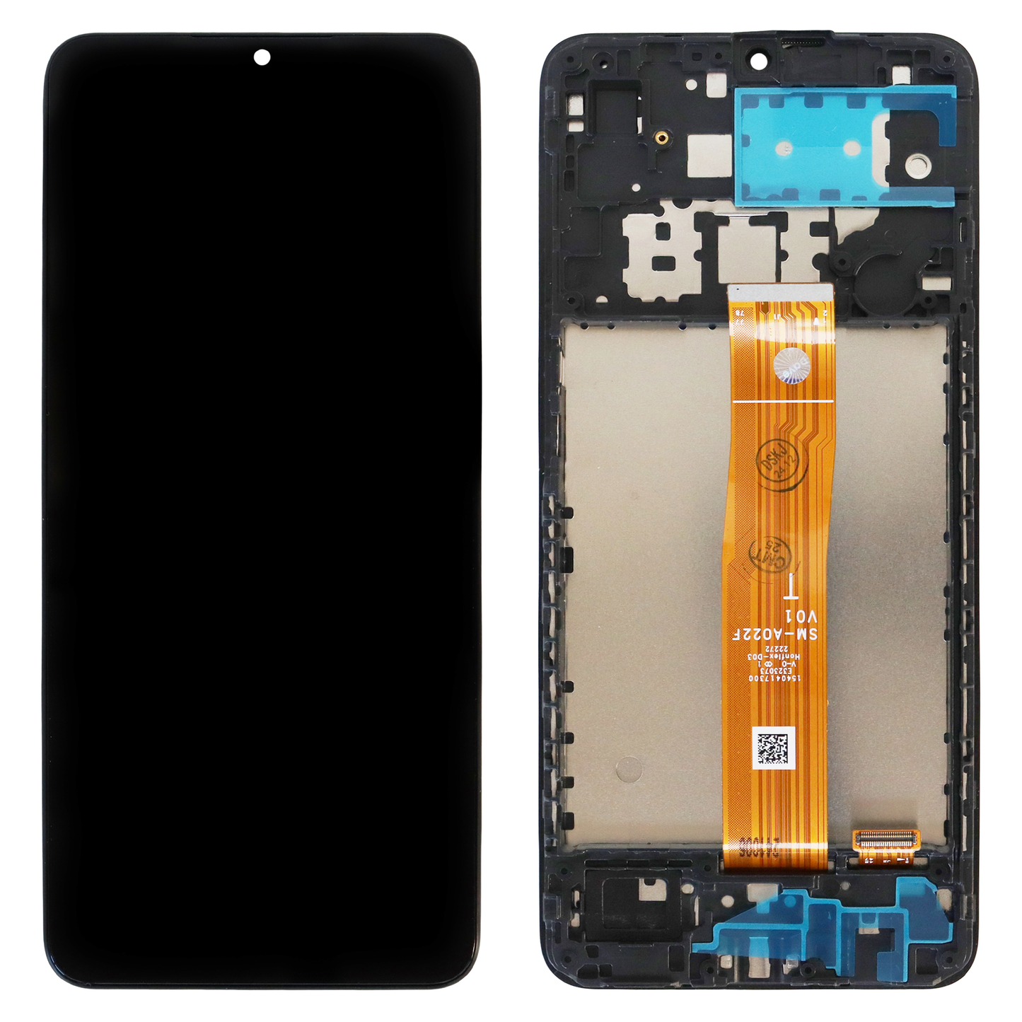 Samsung Galaxy A02 (SM-A022F) LCD Display With Frame