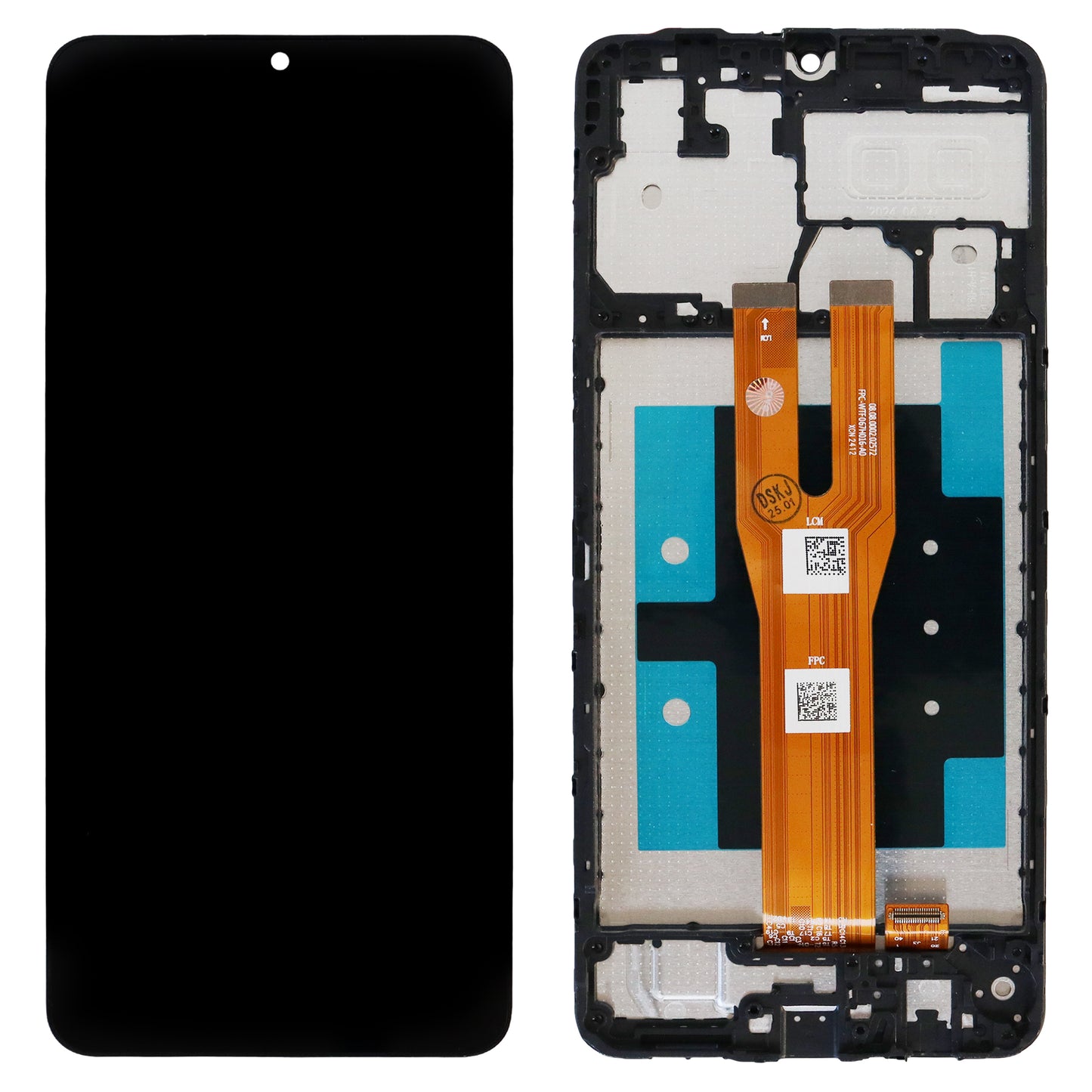 Samsung Galaxy A06 (SM-A065F / SM-A065M) LCD Display With Frame