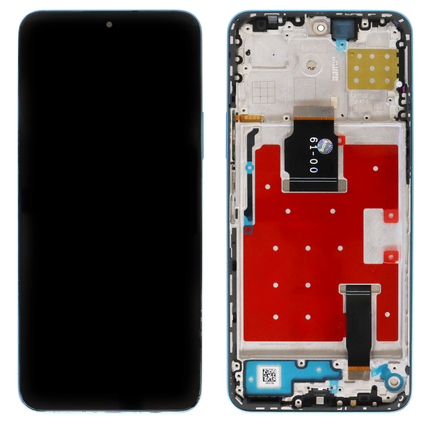 Honor 90 Lite (CRT-NX1) LCD Display With Frame (Blue)