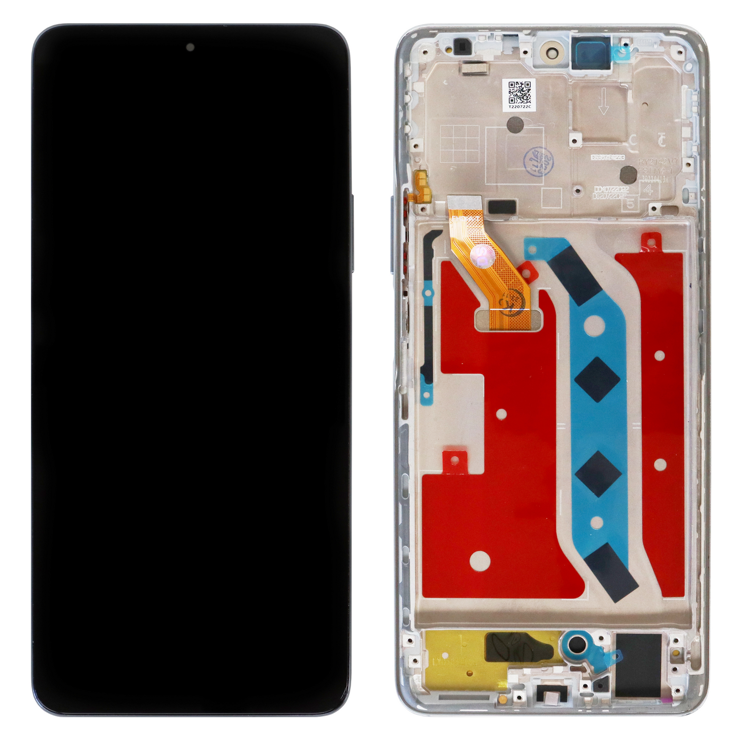 Honor Magic4 Lite LCD Display With Frame (Silver)