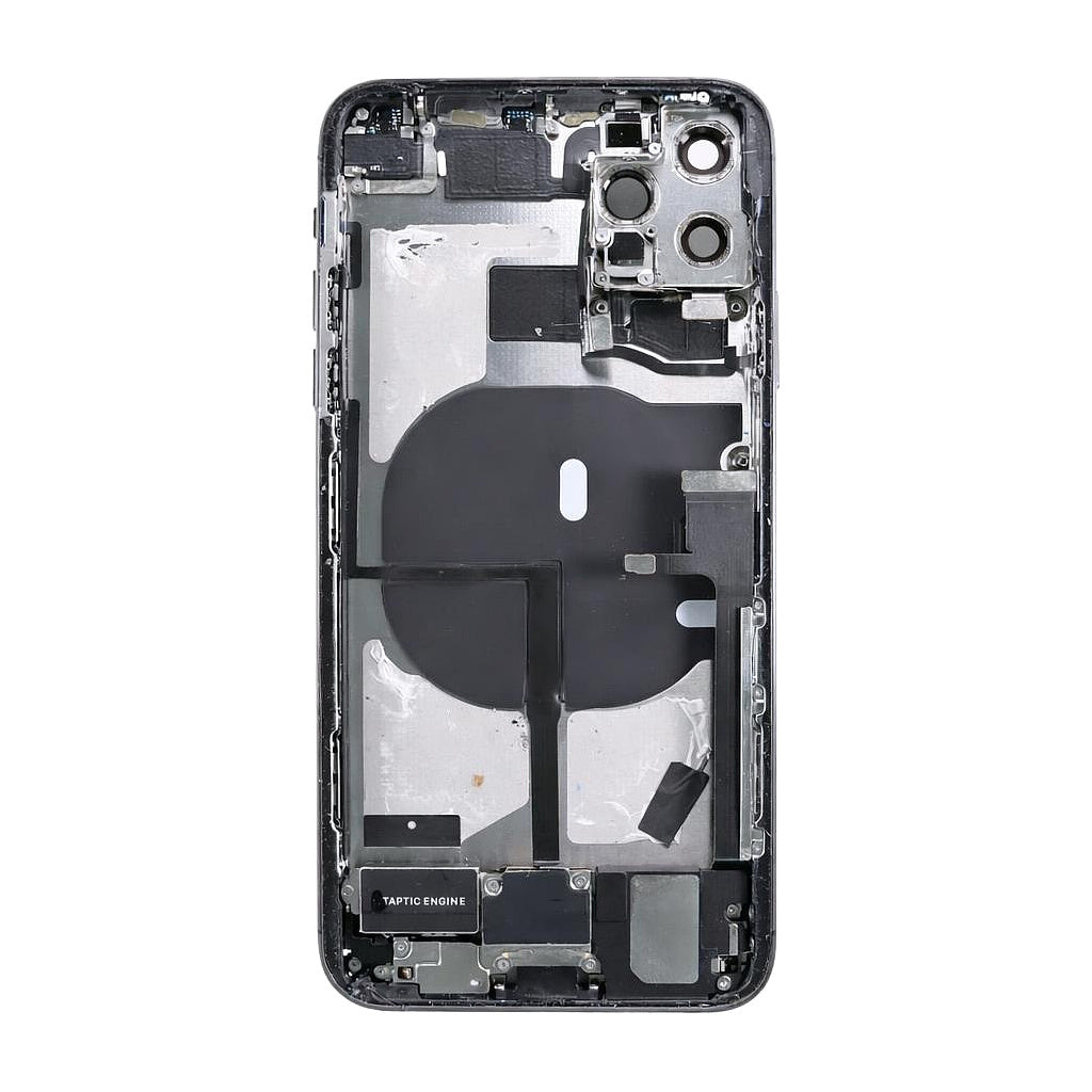 iPhone 11 Pro Max Back Housing With Small Parts - Space Gray (Genuine Pulled Grade A/B)
