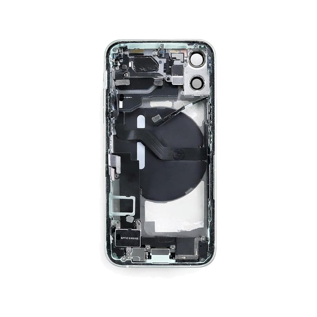 iPhone 12 Mini Back Housing With Small Parts - Green (Genuine Pulled Grade A/B)