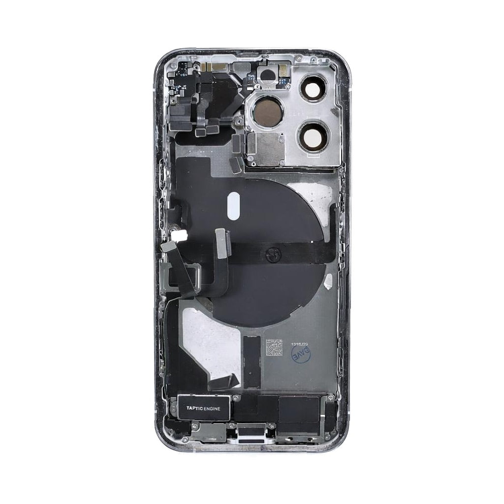 iPhone 13 Pro Back Housing With Small Parts - Silver (Genuine Pulled Grade A/B)