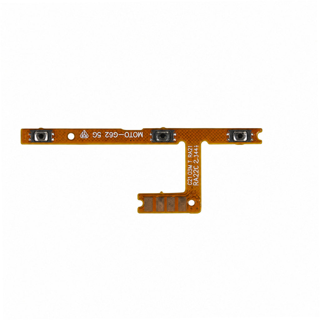MOTOG62-VOLUMEPOWER-FLEX - Motorola Moto G62 5G (XT2223) Volume/Power Flex Cable