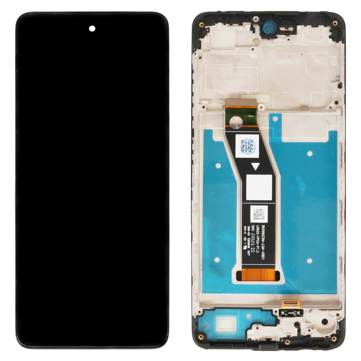 Motorola Moto G04 (XT2421-2) LCD Display With Frame