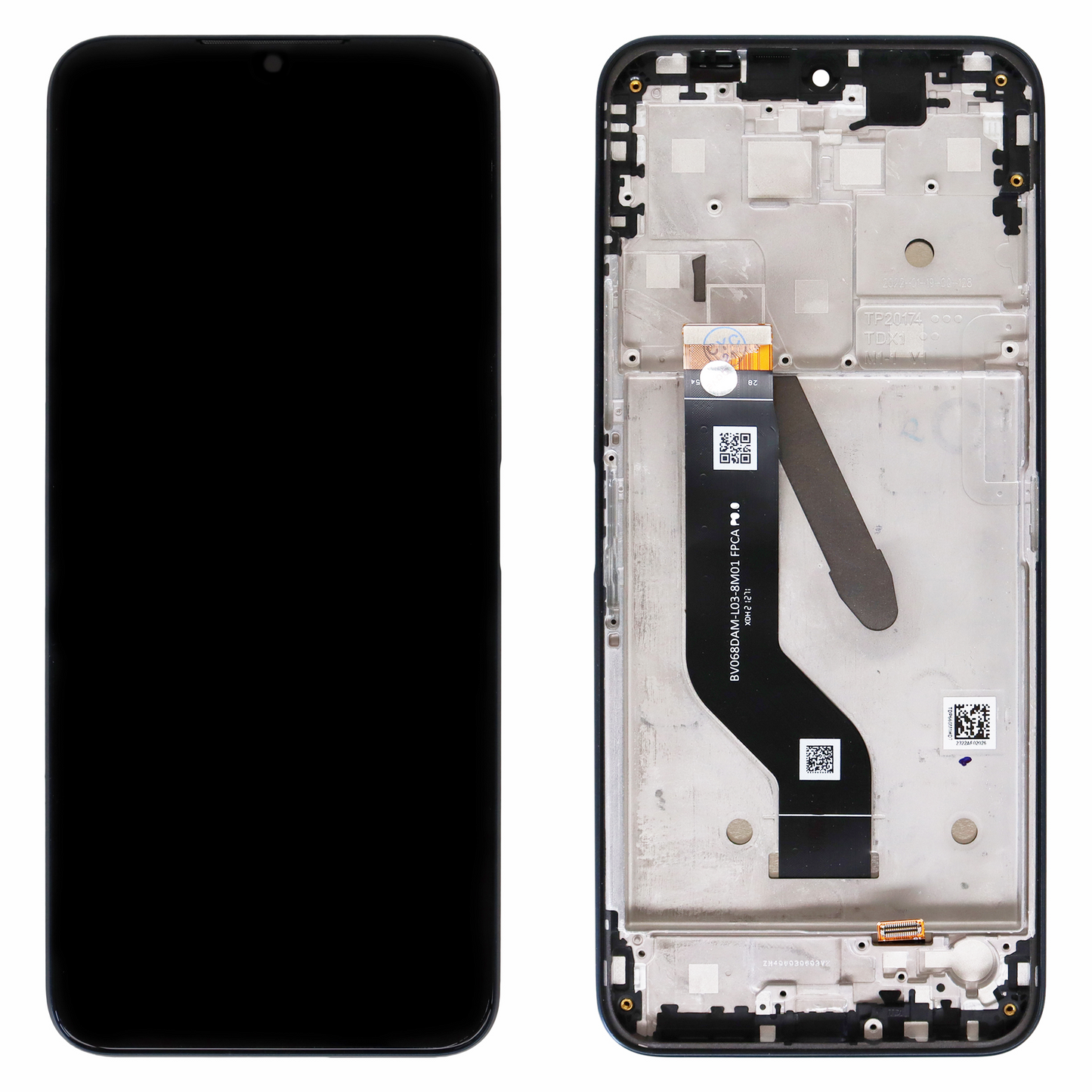 Nokia G50 LCD Display With Frame (Blue)