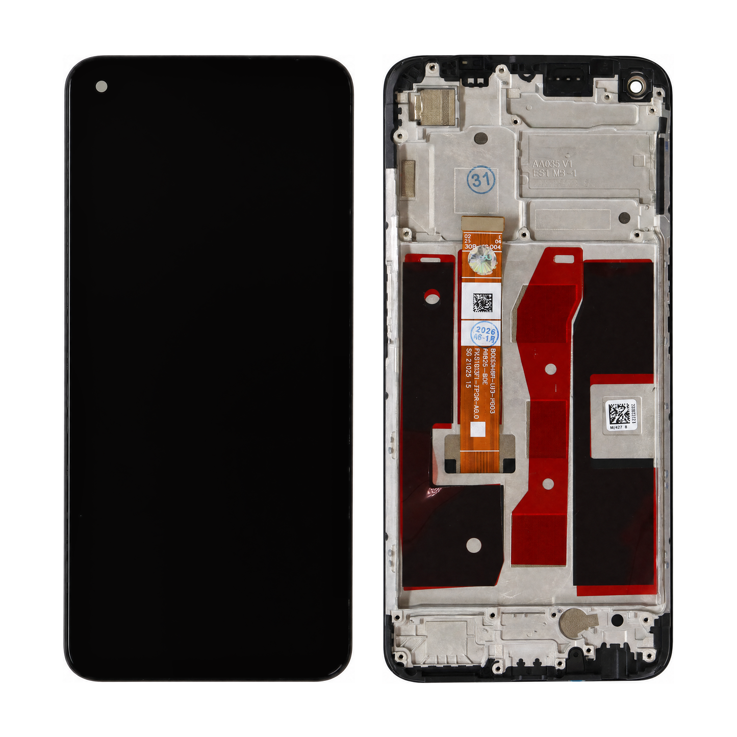 Oppo A54 4G (CPH2239) LCD Display With Frame replacement screen