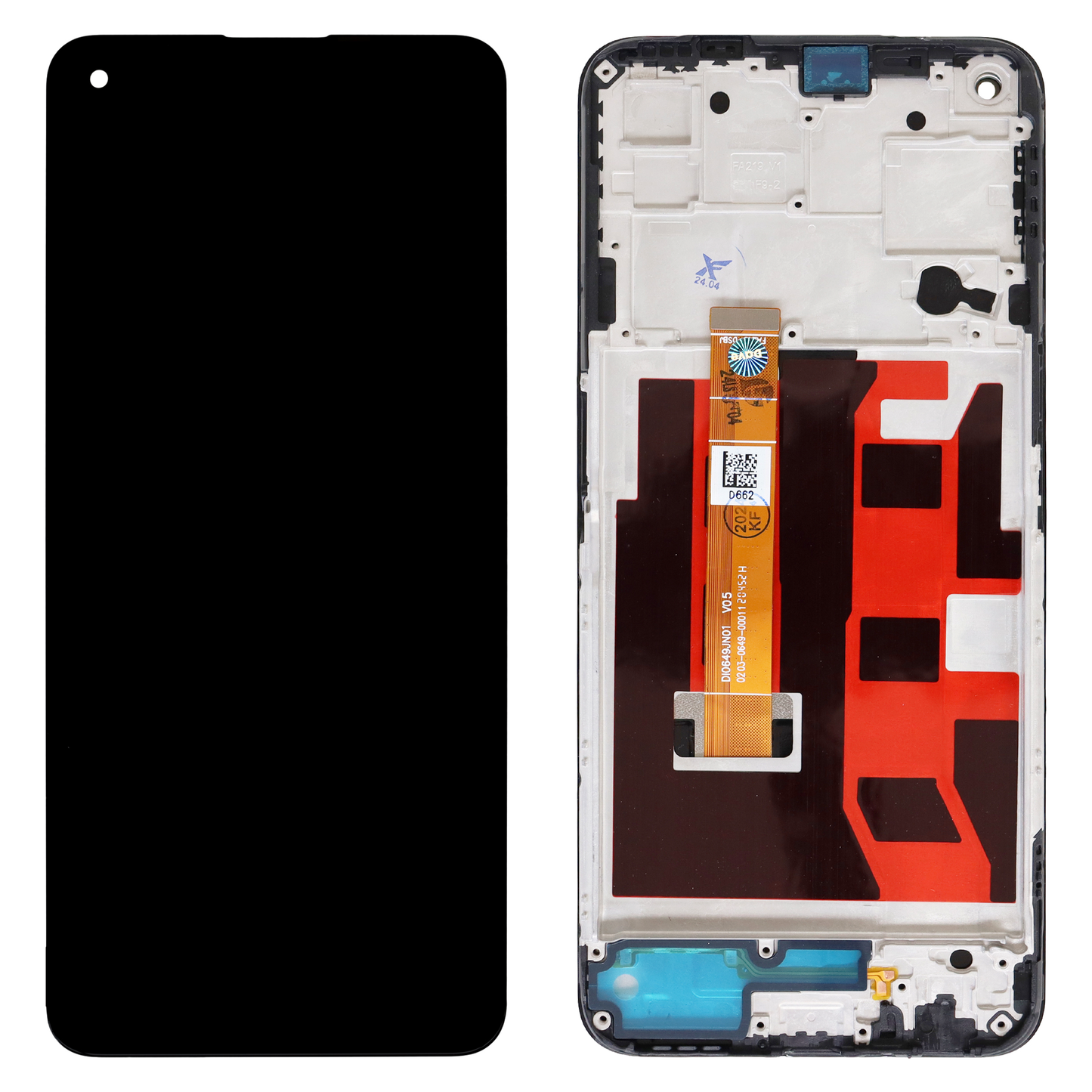 Oppo A72 5G (PDYM20, PDYM21) LCD Display With Frame