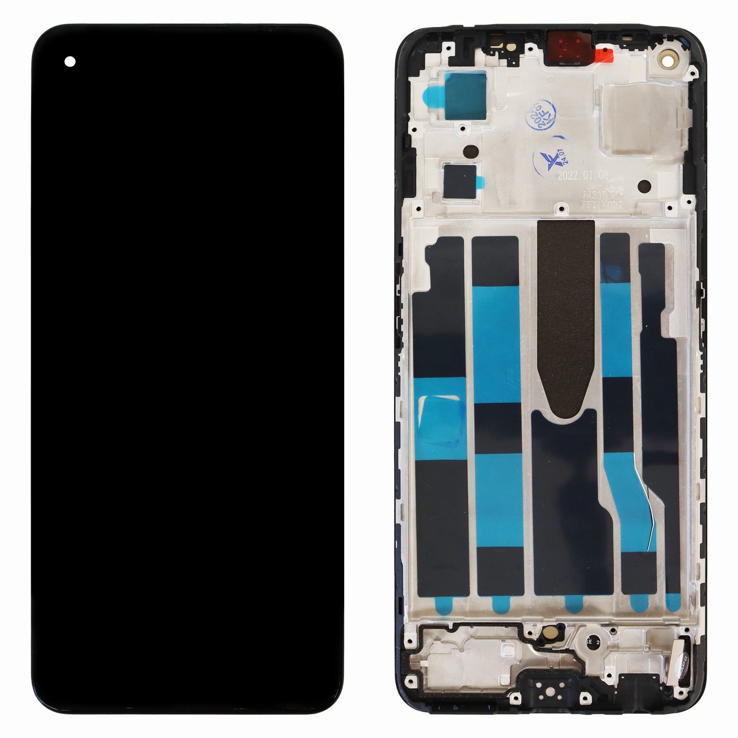 Oppo Find X5 Lite (CPH2371) OLED Display with Frame