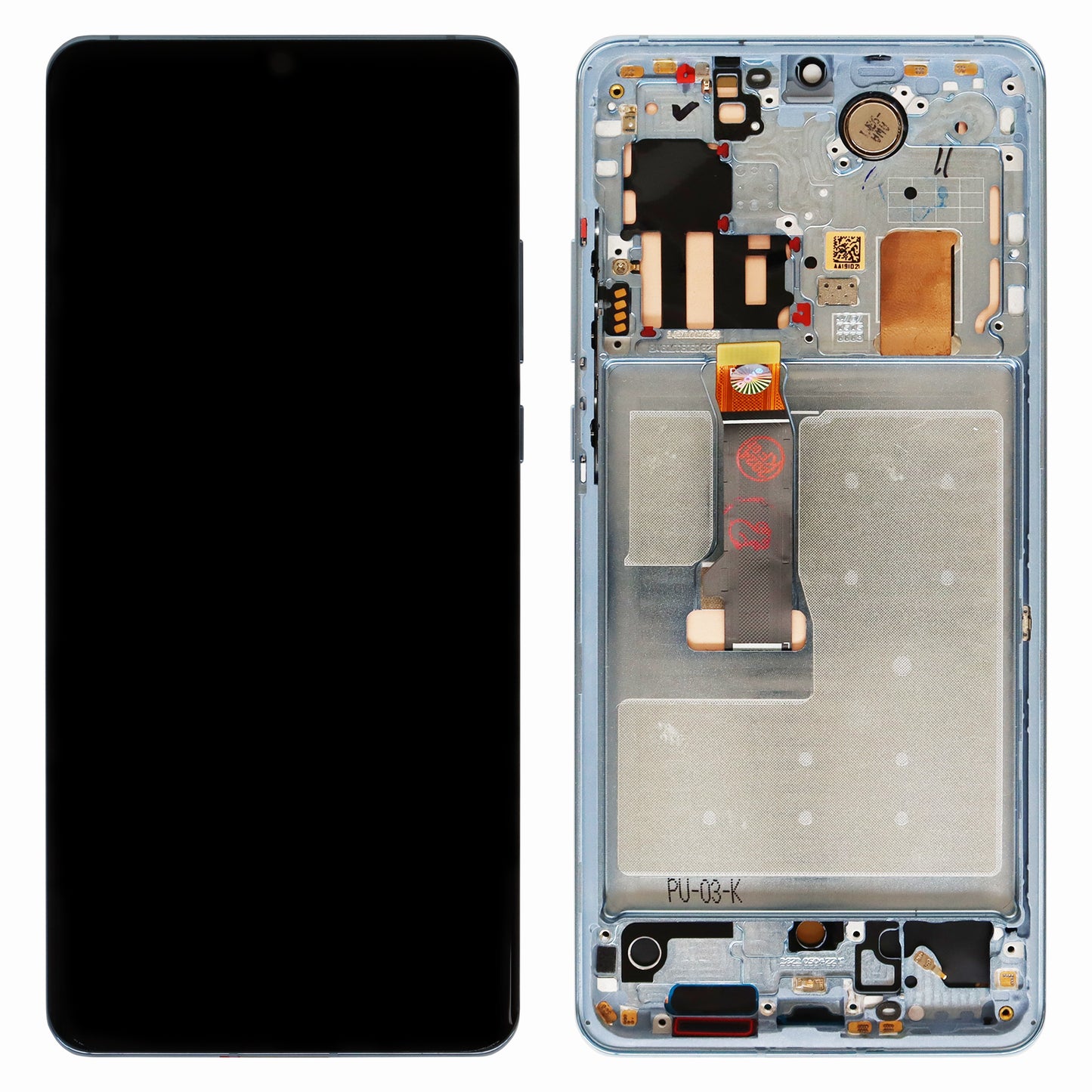 Huawei P30 Pro (VOG-L29, VOG-L09) OLED Display with Frame (Crystal)