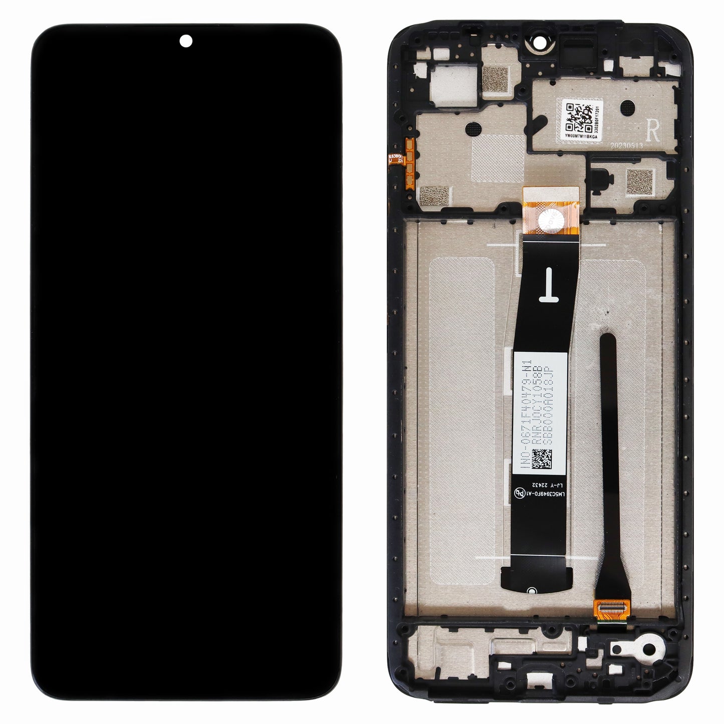 Xiaomi Redmi 12C (22120RN86G) LCD Display With Frame
