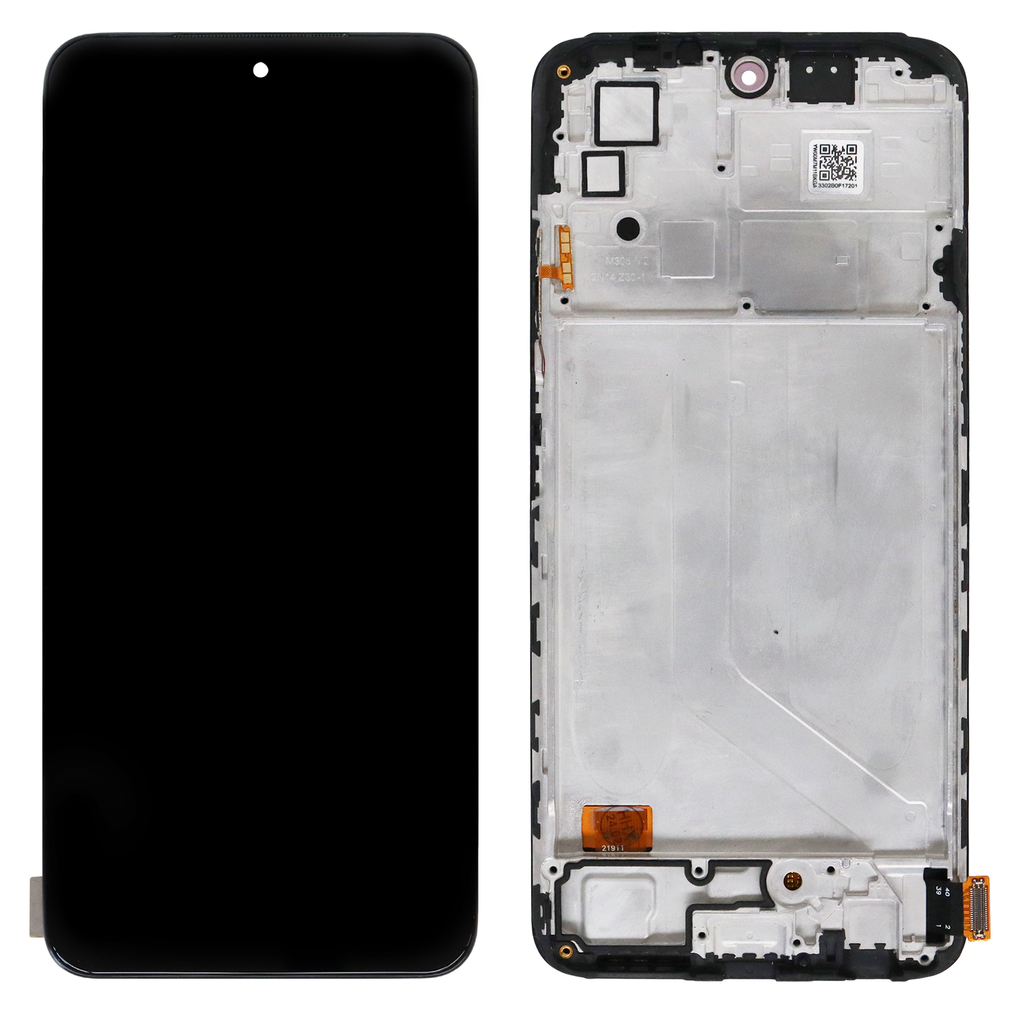 Xiaomi Redmi Note 10 4G / Note 10S (M2101K7AG, M2101K7BG) OLED Display With Frame