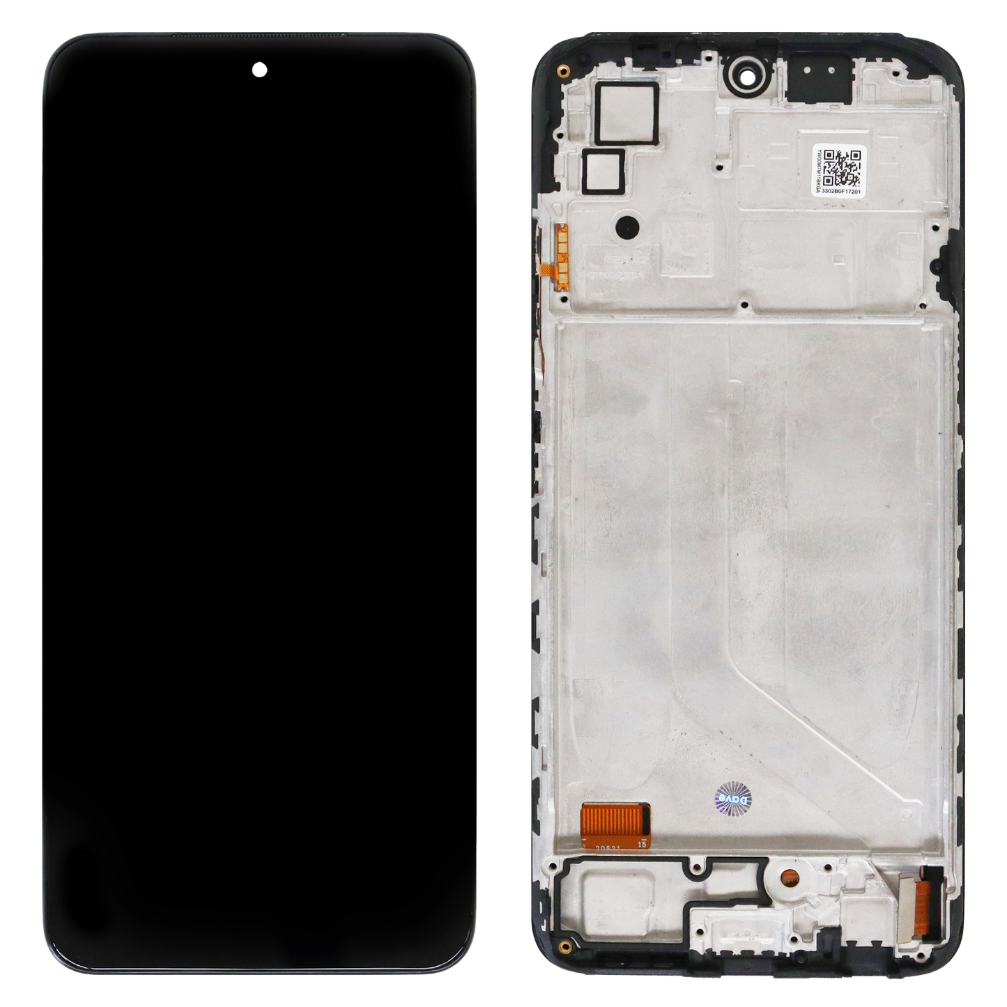 Xiaomi Redmi Note 10 4G / Redmi Note 10S (M2101K7AG, M2101K7BG) Incell LCD Display With Frame