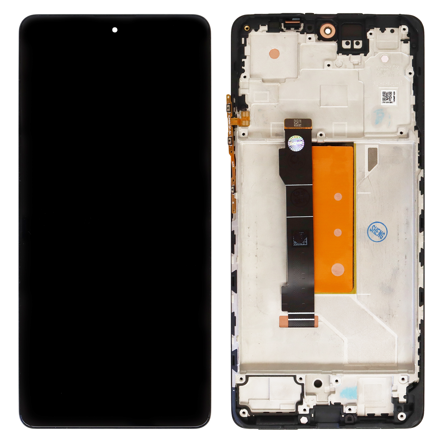 Xiaomi Redmi Note 12 Pro Plus (22101316UCP) OLED Display With Frame