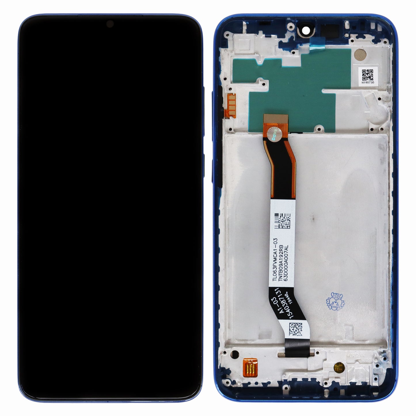 Xiaomi Redmi Note 8 (M1908C3JG, M1908C3JH) LCD Display with Blue Frame