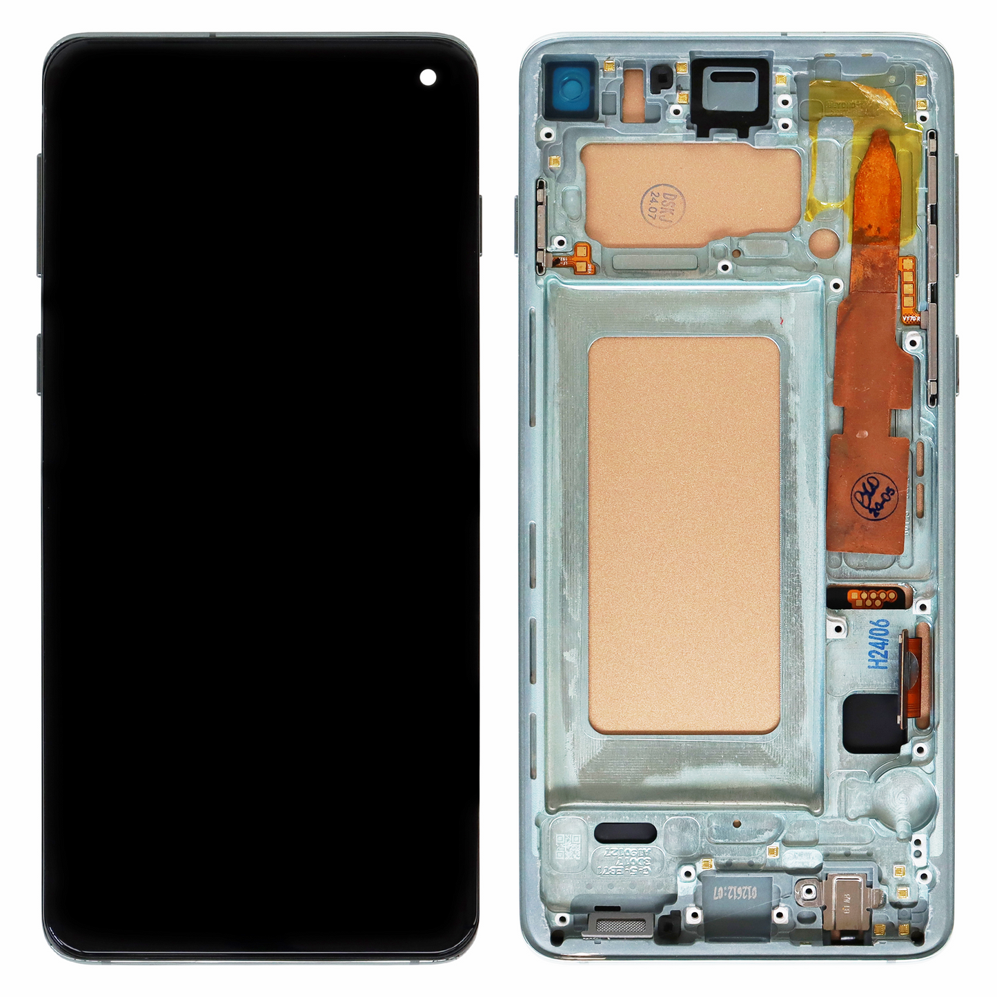 Samsung Galaxy S10 G973 Incell LCD Display with Frame (Green)