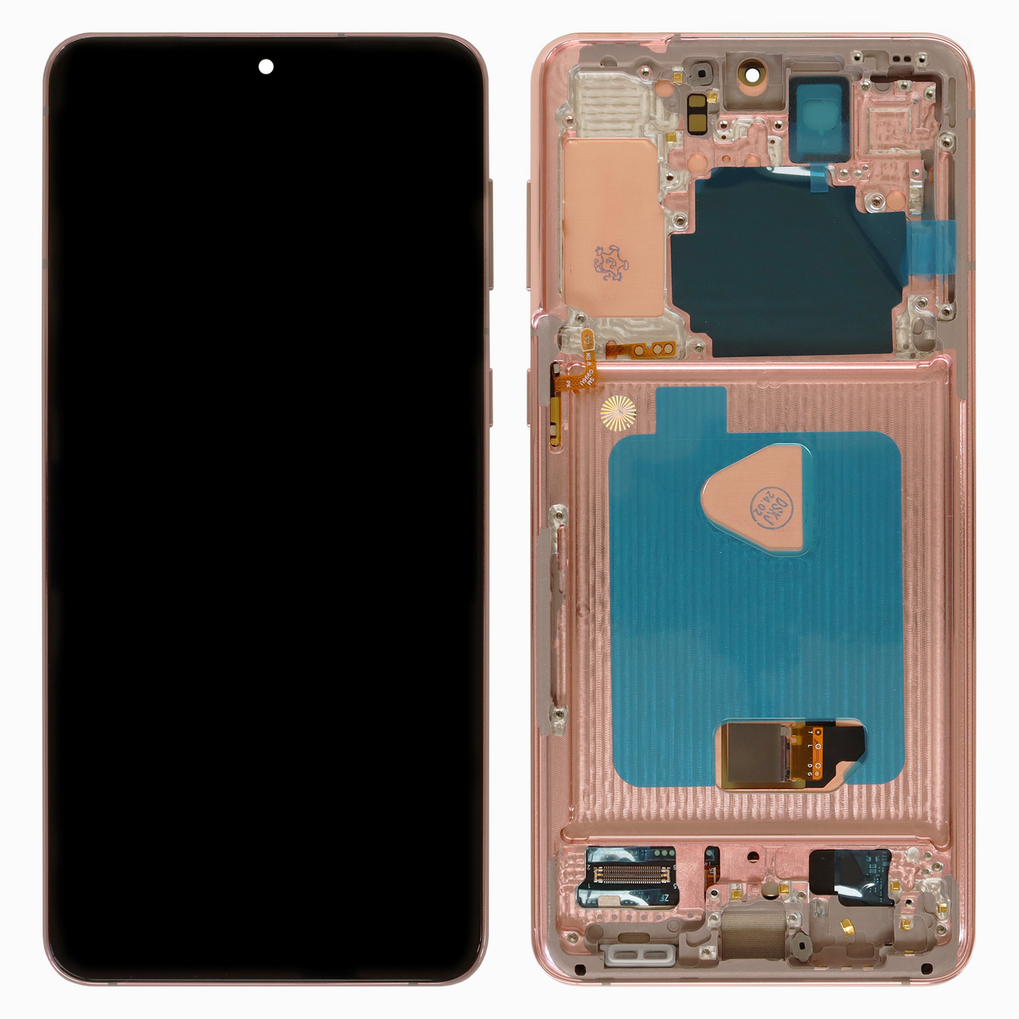 Samsung Galaxy S21 Plus G996 OLED Display With Frame (Phantom Pink)