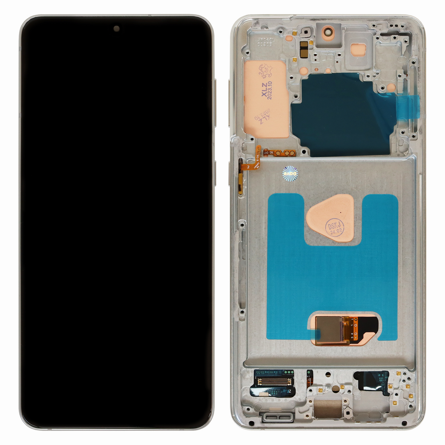 Samsung Galaxy S21 Plus G996 OLED Display with Frame (Silver)