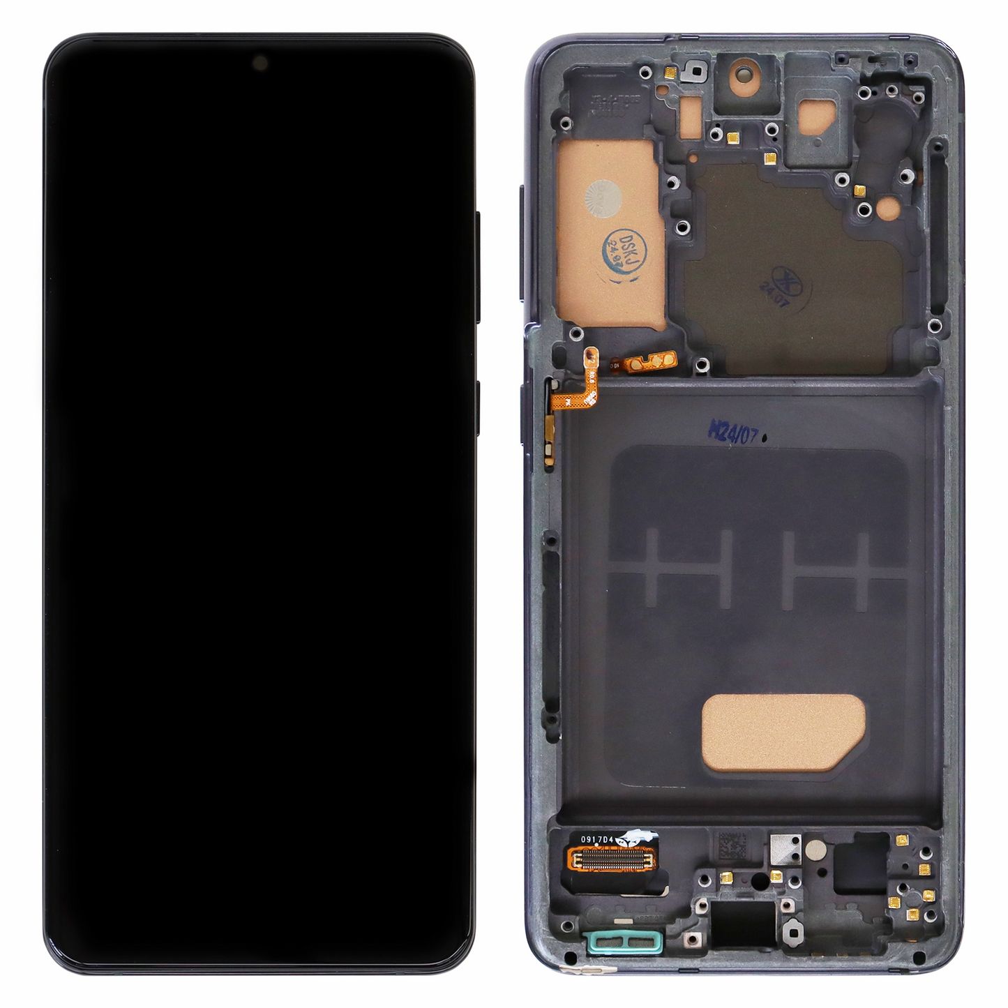 Samsung Galaxy S21 G991 Incell LCD Display With Frame (Black)