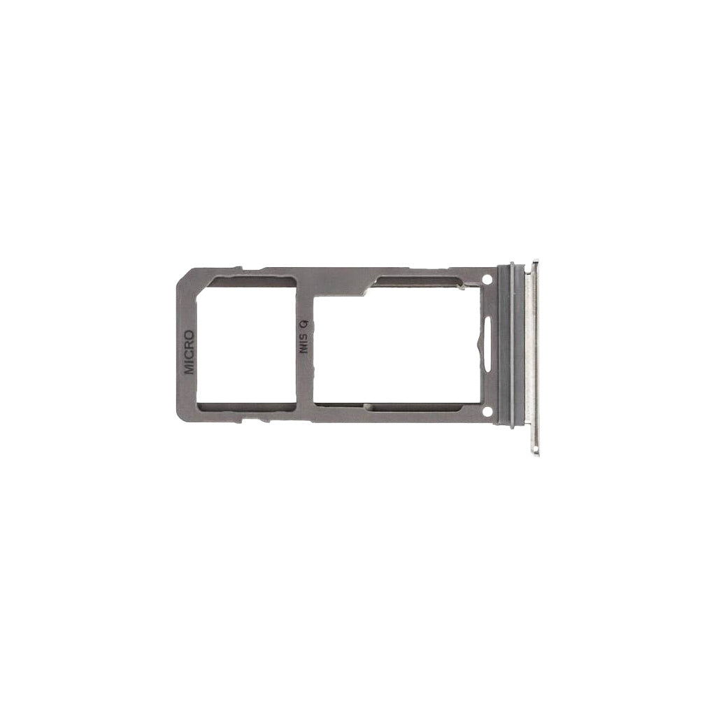 Sim Card Tray For Samsung Galaxy S8 / S8 Plus (SM-G950 / SM-G955) - (Arctic Silver)