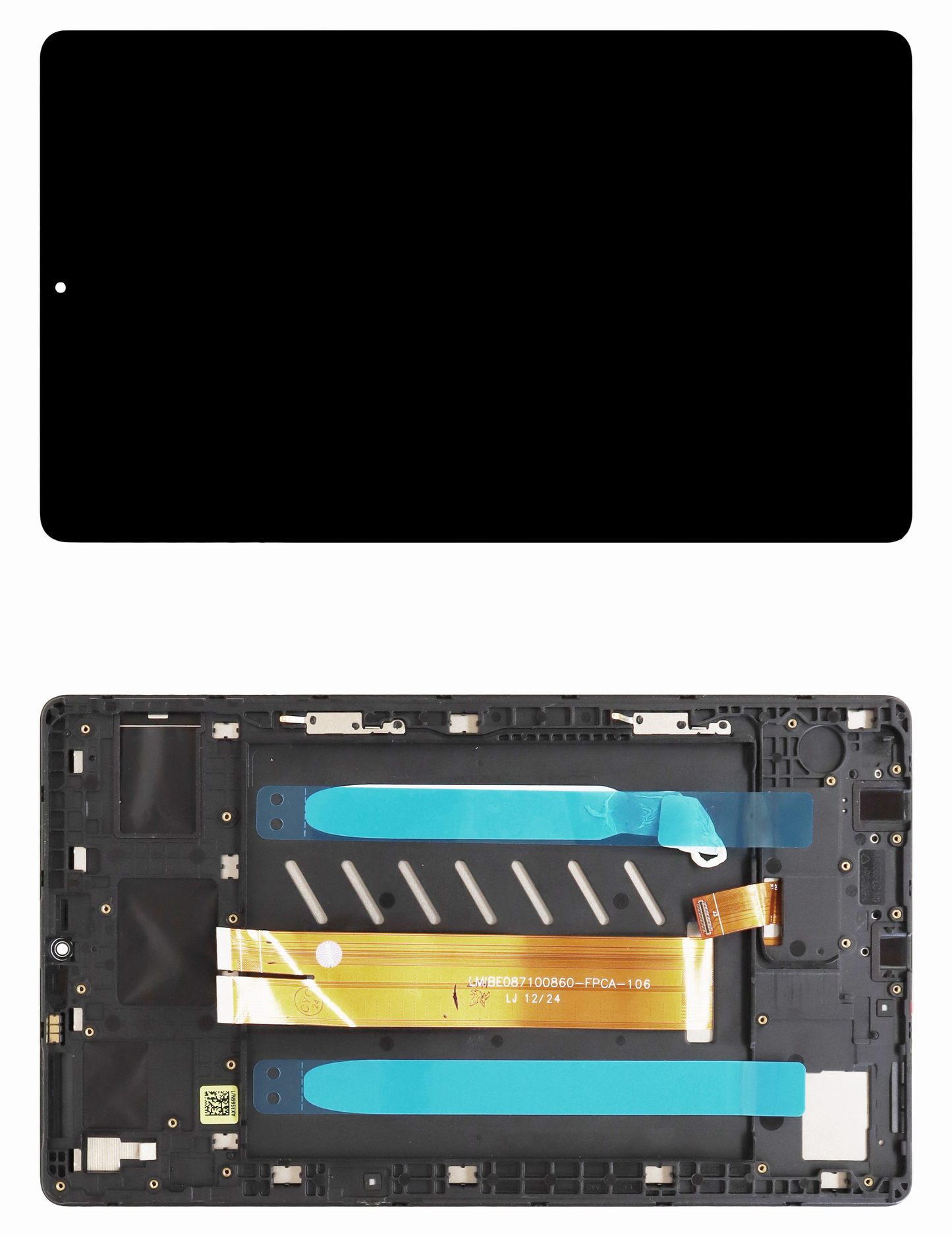 Samsung Galaxy Tab A7 Lite (SM-T220) LCD Display (Black) With Frame