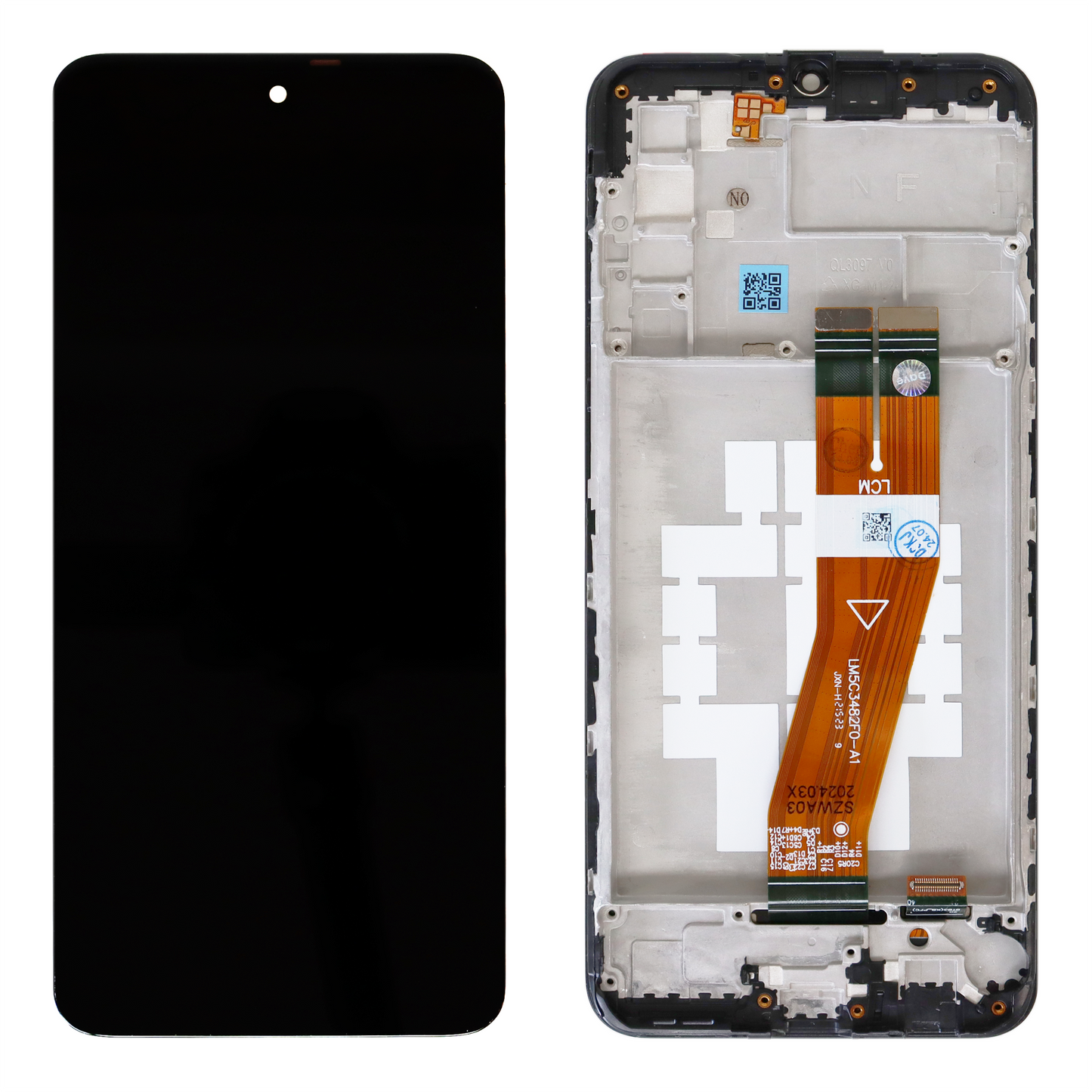 Samsung Galaxy A02S (SM-A025U, SM-A025G) LCD (Big Size) Display With Frame