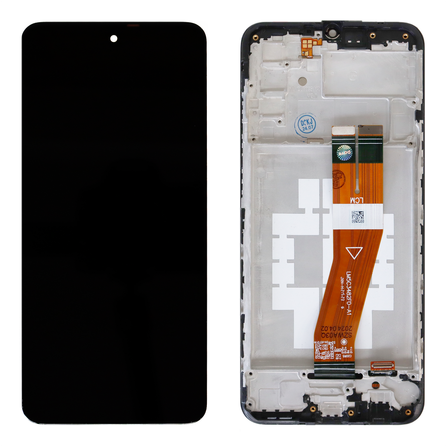 Samsung Galaxy A02S (SM-A025F, SM-A025M) LCD (Small Size) Display With Frame