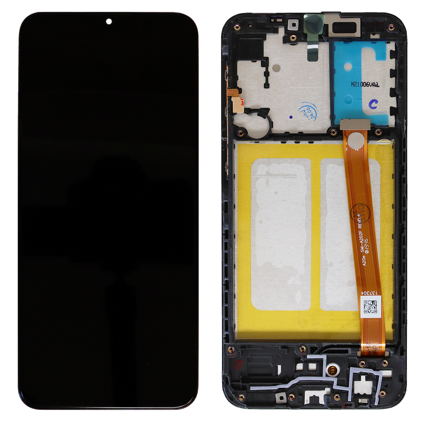 Samsung Galaxy A20e A202 LCD Display With Frame