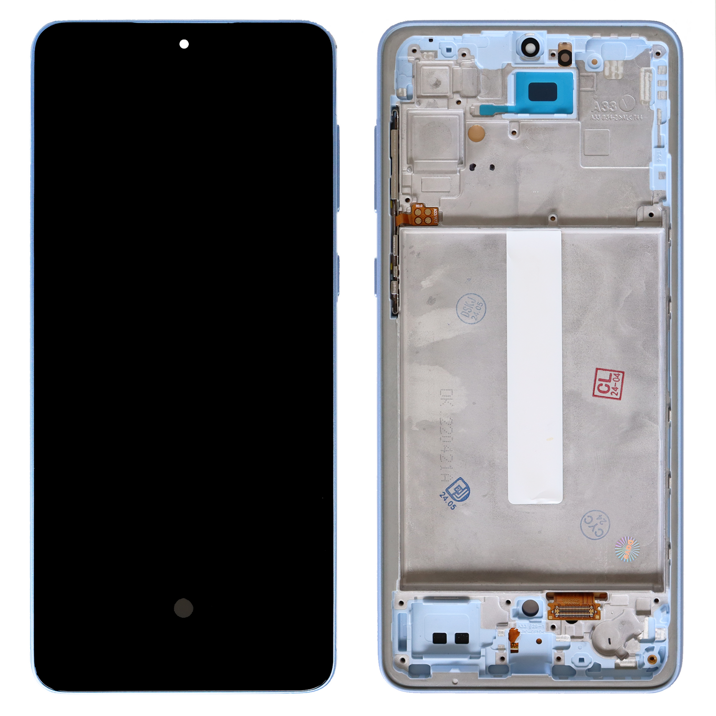 Samsung Galaxy A33 5G A336 OLED Display With Frame (Blue)